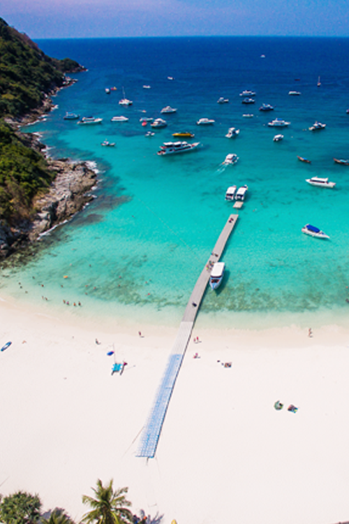 popular destination raya island